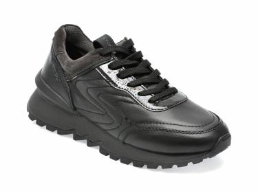 Pantofi sport STONEFLY negri - SIMLA1 - din piele naturala
