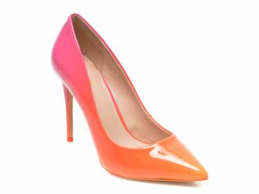 Pantofi ALDO portocalii - STESSY_840 - din piele ecologica