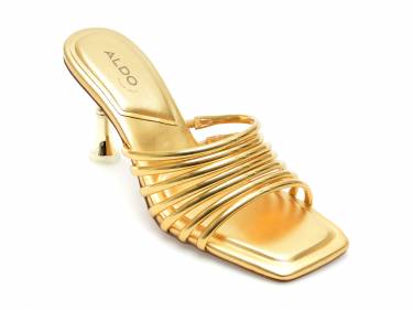 Papuci ALDO aurii - HARPA715 - din piele ecologica