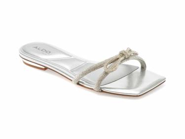 Sandale ALDO argintii - GLIMMERA040 - din piele ecologica
