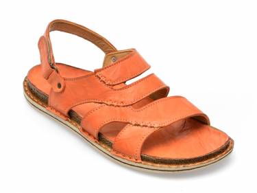 Sandale FLAVIA PASSINI portocalii - 1274 - din piele naturala