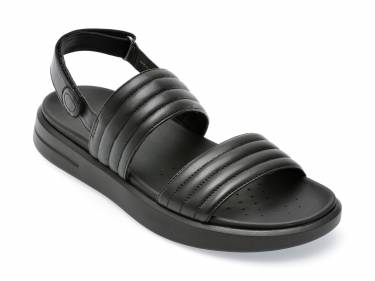 Sandale GEOX negre - D35PAA - din piele naturala