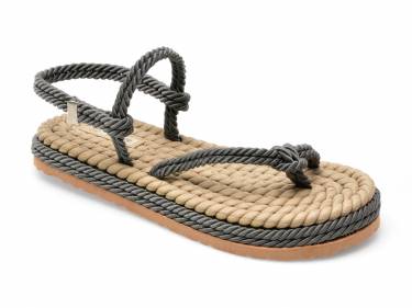 Sandale IMAGE gri - 2020 - din material textil