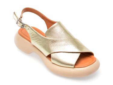 Sandale MAGRIT aurii - 100 - din piele naturala