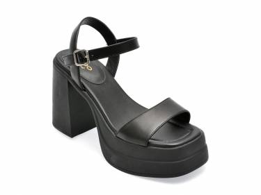 Sandale ALDO negre - TAINA001 - din piele naturala