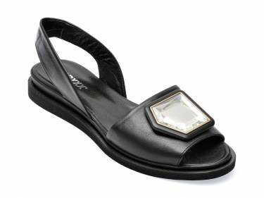 Sandale GRYXX negre - 552030 - din piele naturala