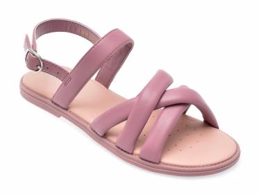 Sandale GEOX roz - J3535C - din piele ecologica